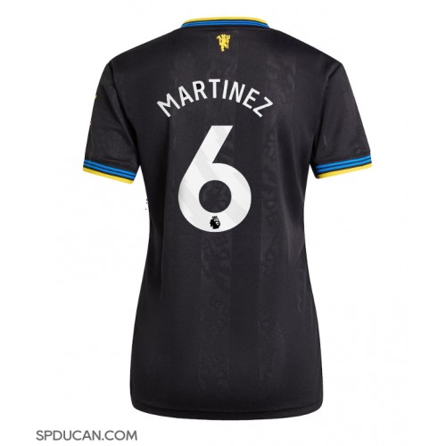 Zenski Nogometni Dres Manchester United Lisandro Martinez #6 Rezervni 2025-26 Kratak Rukav